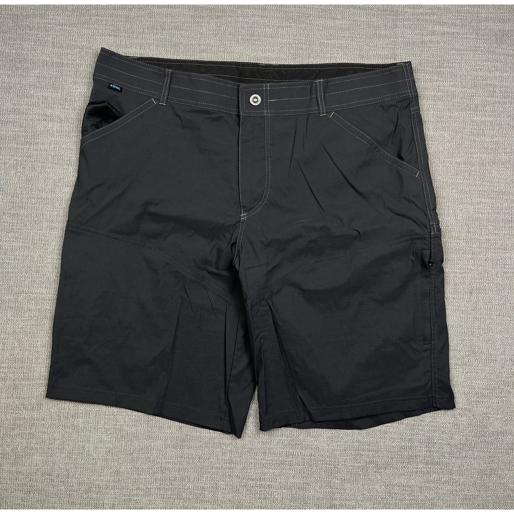 KUHL Renegade Shorts Mens 40 Gray Cargo Hiking Performance 5121